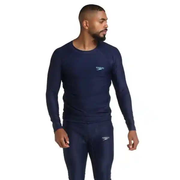 Camiseta Manga Larga Sunshine True Dot Linear Talla L Speedo