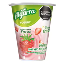 Yogurt Algarra Fresa Vas
