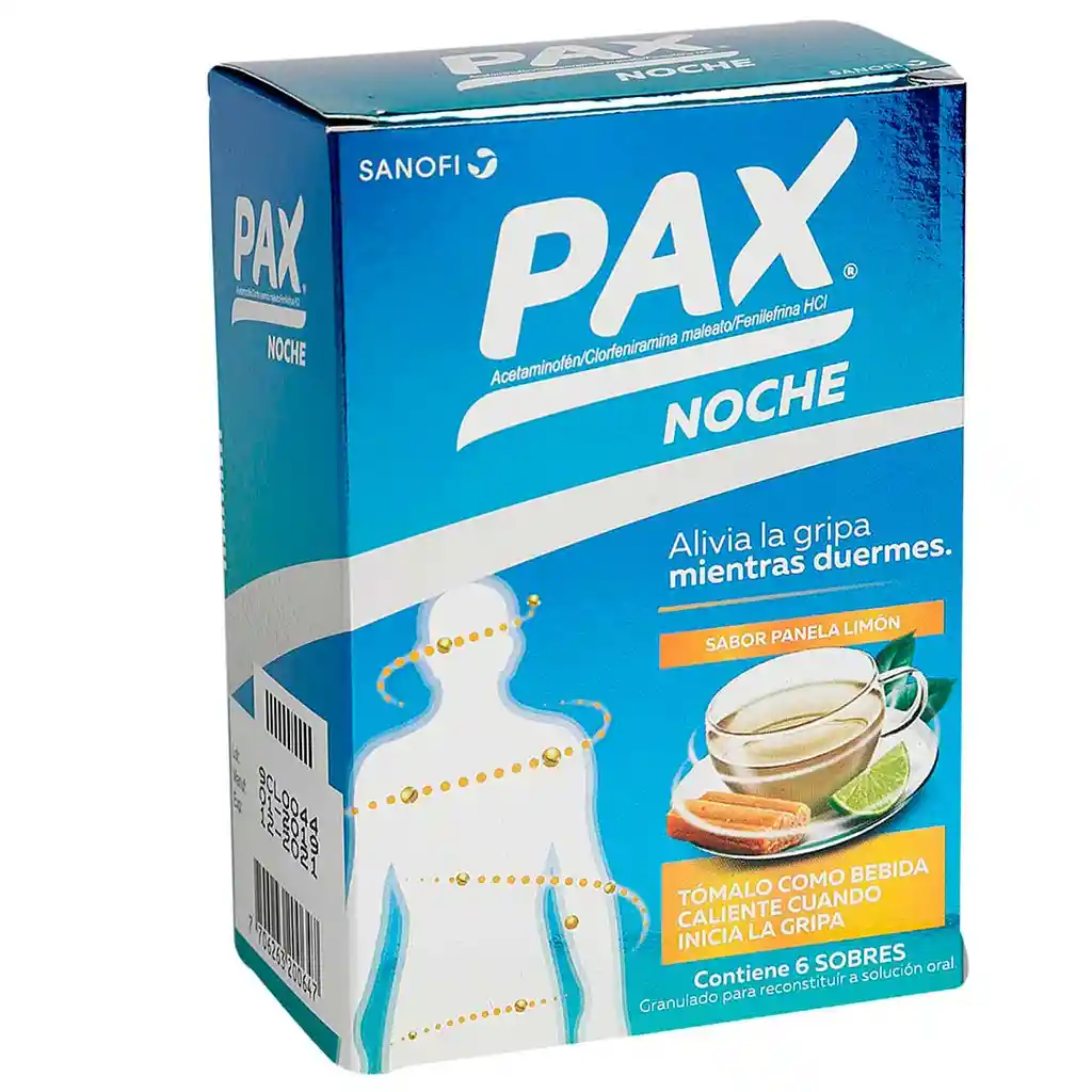Pax Caliente Noche Granulado Sabor Panela-limon