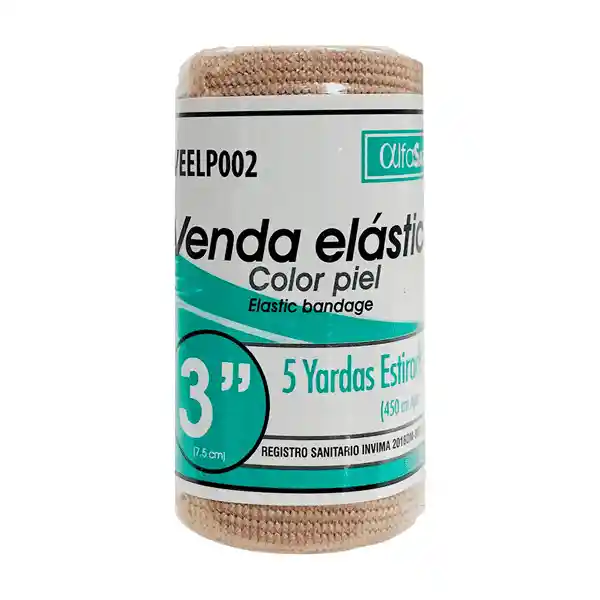 VENDAS ELASTICAS 3 PULG X 5 YDS