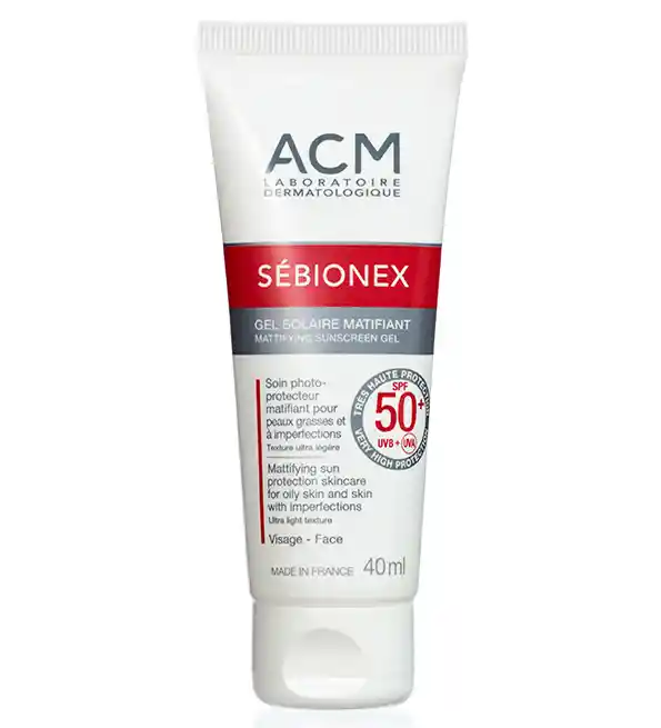 Acm Sébionex Protector Solar Gel Matificante SPF 50+