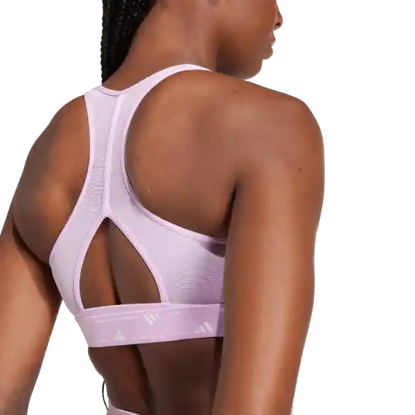 Adidas Top Pwrct Bra Light Entrenamiento Mujer Morado T XS