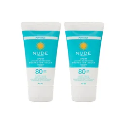Promoción Nude Protector Solar Sensación Liviana Spf80 Uds