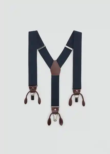 Tirante Suspende Navy Talla 99 Hombre Mango