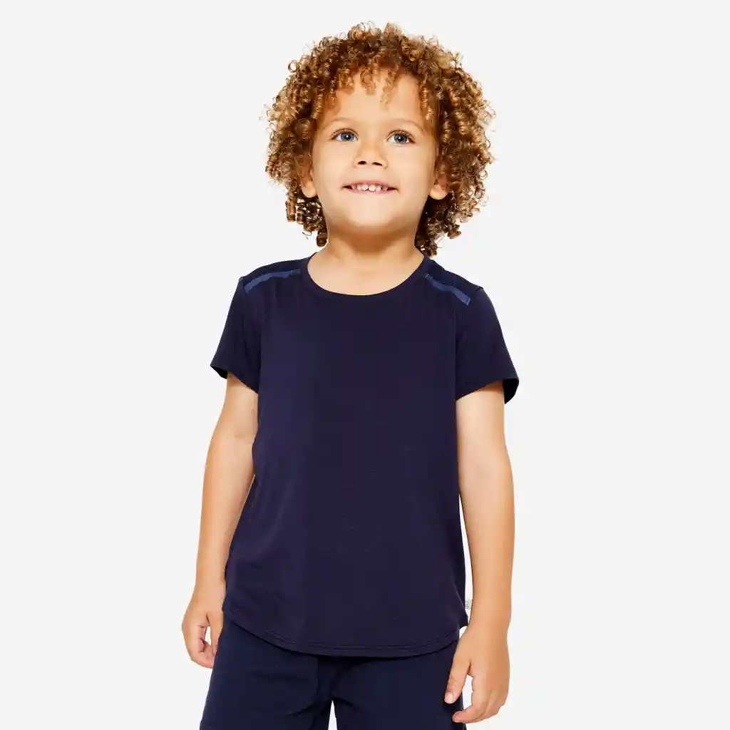 Camiseta Para Niños Y Bebés De 3-4 Años Azul Oscuro