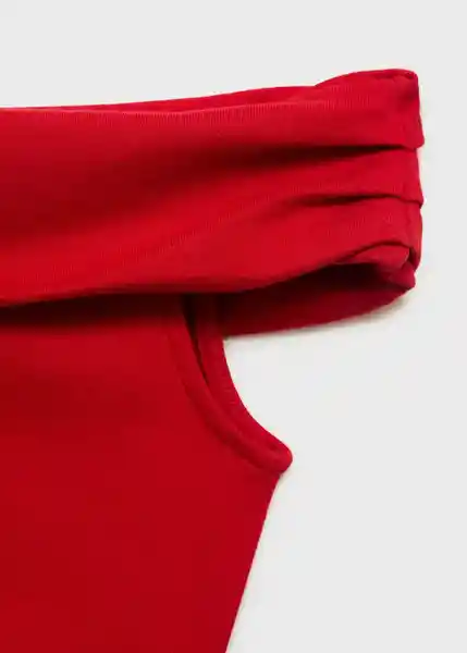 Vestido Cocoa Rojo Talla M Mujer Mango