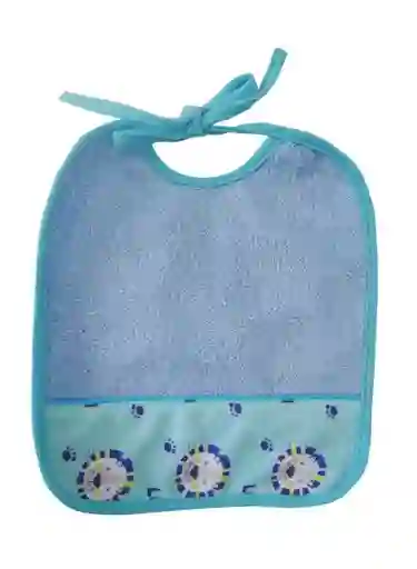 Babero Con Estampado 22 x 25 cm Null Azul People