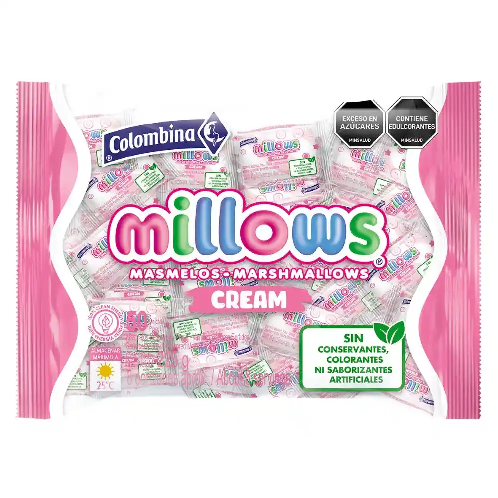 Masmelo Millows Cream X50 Unidades