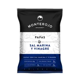 Monterojo Chips de Papas con Sal Marina y Vinagre