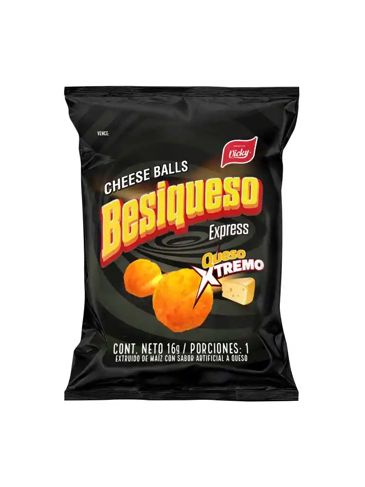 Besiqueso La Victoria Extruído Sabor Queso (192 Und)