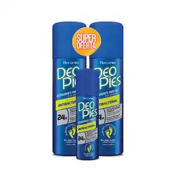 Deo Pies Desodorante Antibacterial para Pies en Aerosol
