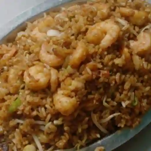 Arroz con camarones
