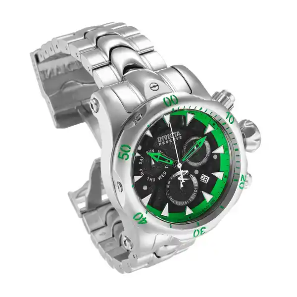 Invicta Reloj Hombre Acero Negro Verde 32947