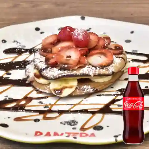 Combo Pancakes + Coca-Cola Sabor Original 350 ml