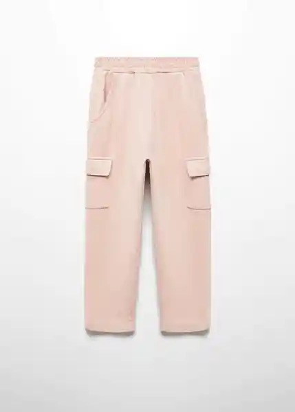 Pantalón Paris Rosa Talla 06 Niñas Mango