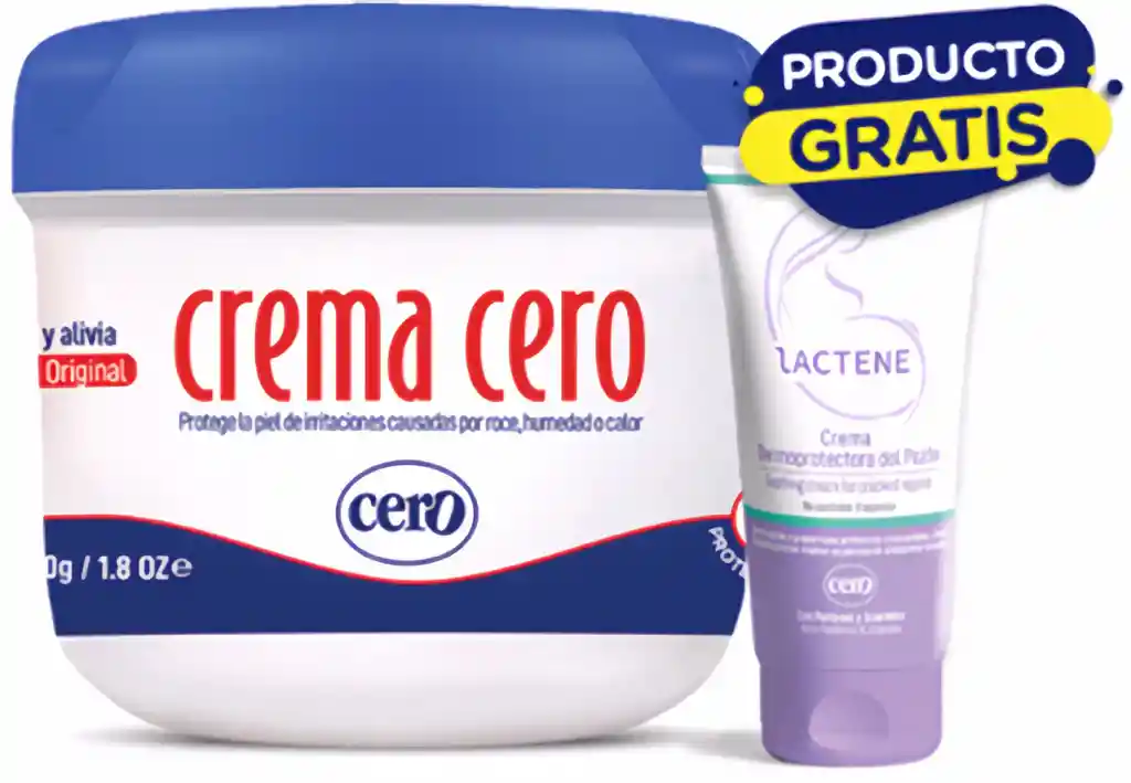 Cero Prom Crema Orig 240G+Gts Lacte