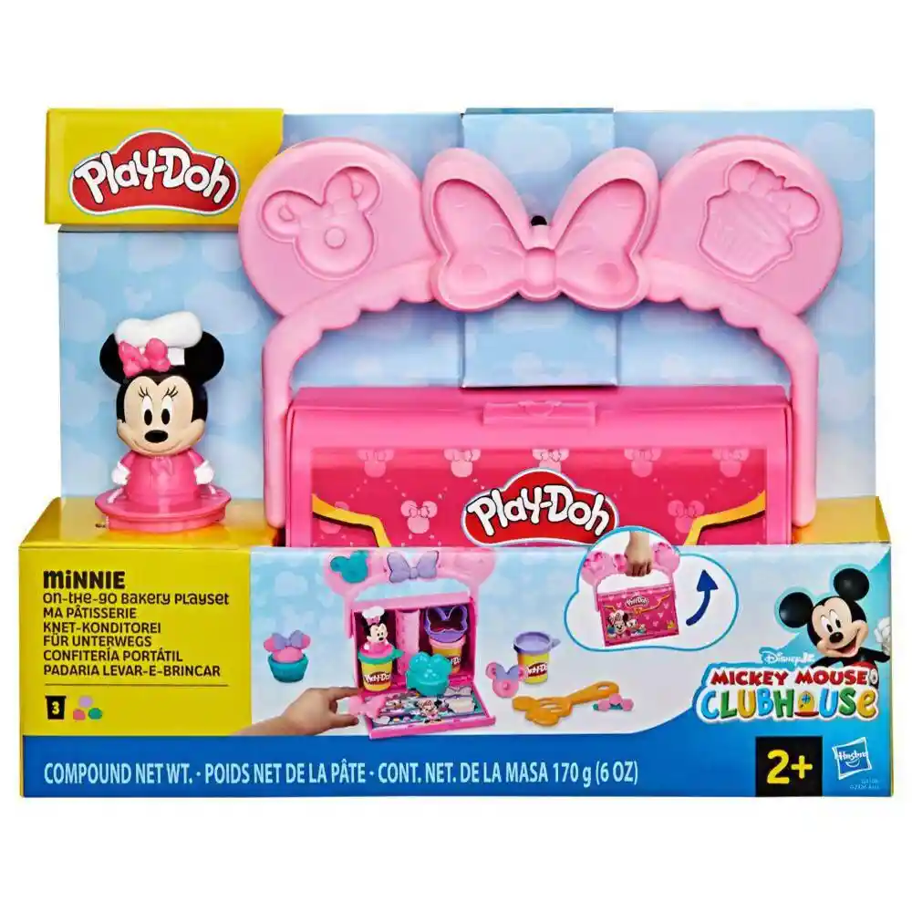 Plastilinas On-the-go Set de Juego Play Doh