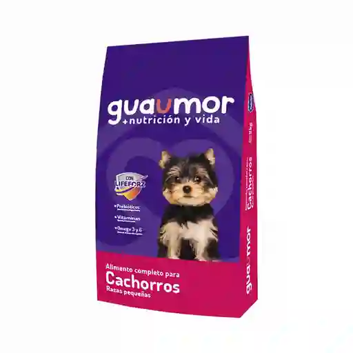 Guaumor Alimento Para Perro Cachorro Raza Mini y Pequeña 2 Kg