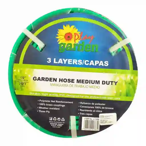 Manguera Play Garden 3 Capa 1/2 J-1599