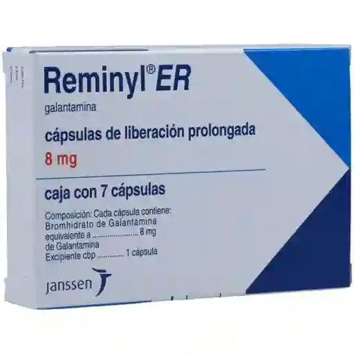 Reminyl Er Janssen Cilag (8 mg) 7 Cápsulas