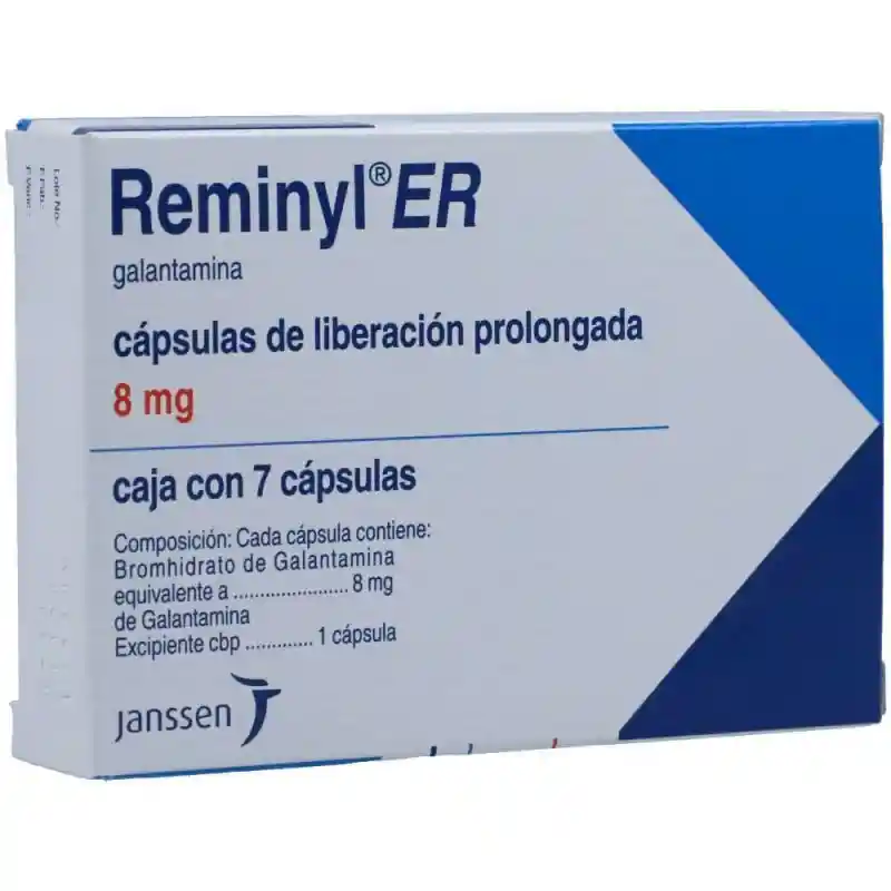 Reminyl Er Janssen Cilag (8 mg) 7 Cápsulas