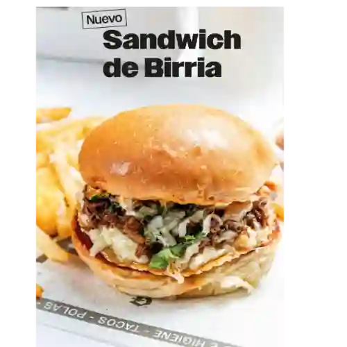 Birria Burger Combo