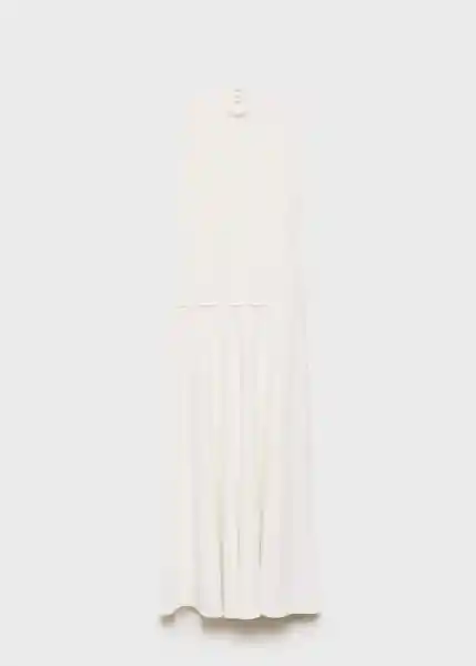 Vestido Bima Blanco Talla S Mujer Mango