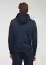 Buzo Sudadera Bono Navy Talla S Hombre Mango