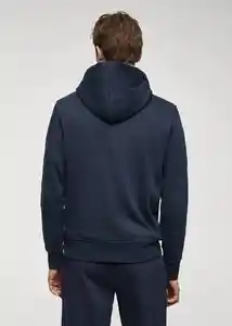 Buzo Sudadera Bono Navy Talla S Hombre Mango