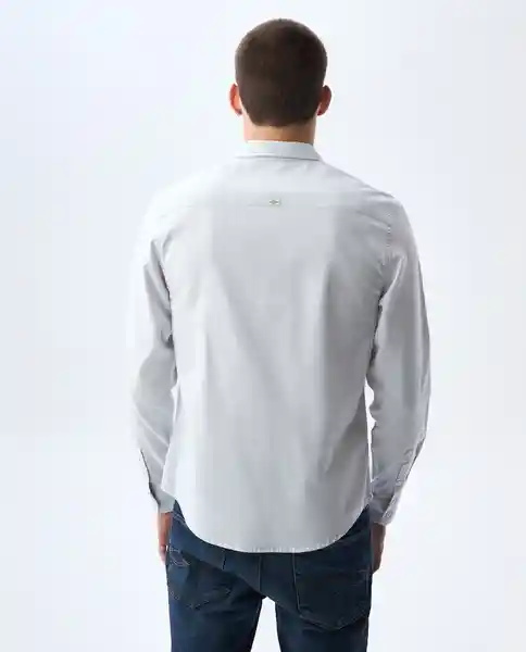 Camisa Hombre Gris Talla S 811G501_GRI144201 Americanino