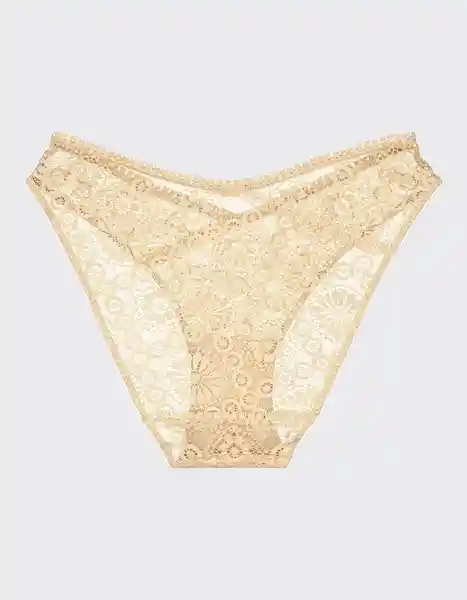 Panti Aerie Beige Talla Medium American Eagle 7624153