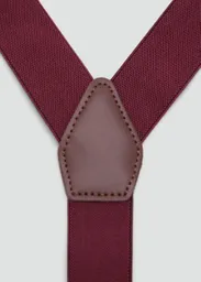 Tirante Suspende Burdeos Talla 99 Hombre Mango