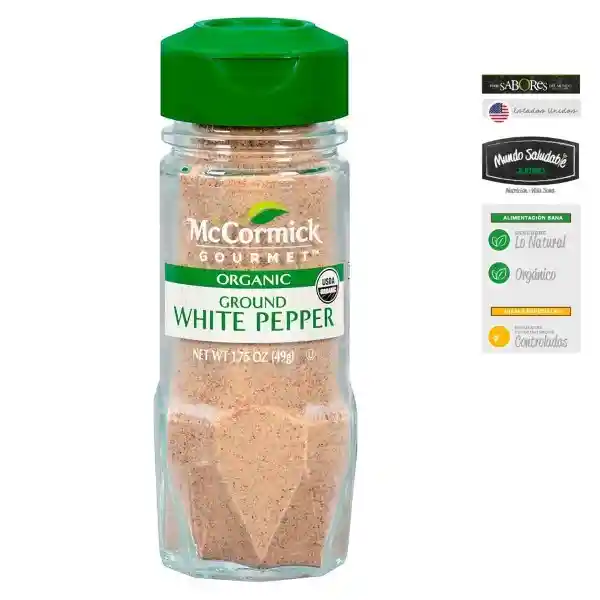 Mccormick Pimienta Blanca Gourmet Molida