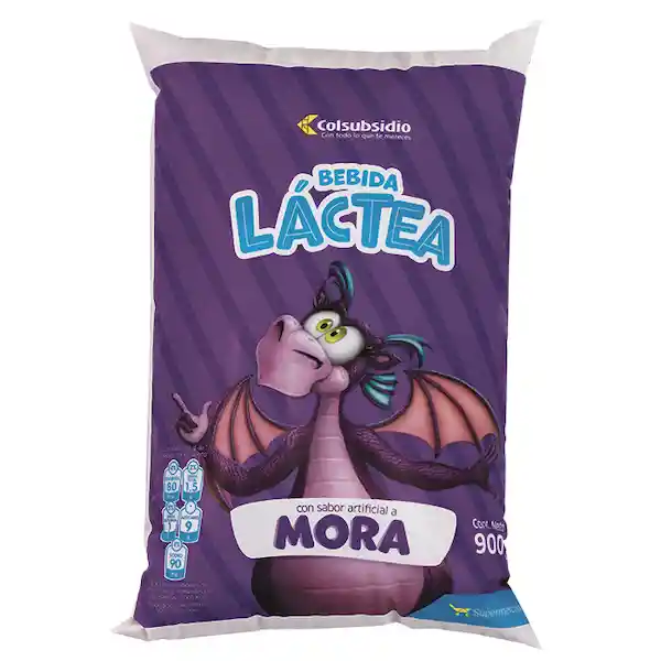 Colsubsidio Bebida Láctea Mora Bolsa