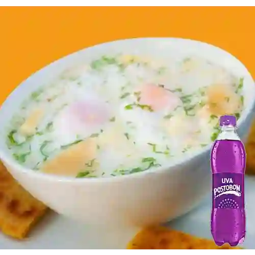 Combo Caldo de Huevos + Gaseosa 250 ml