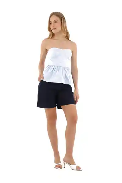 Top Francesca Azul Claro Talla XS Mercedes Campuzano