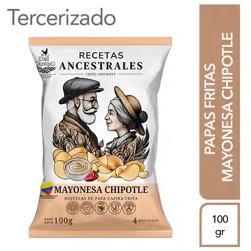 Delicampo Papa Ancestrales Mayonesa Chipotle