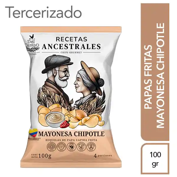 Delicampo Papa Ancestrales Mayonesa Chipotle