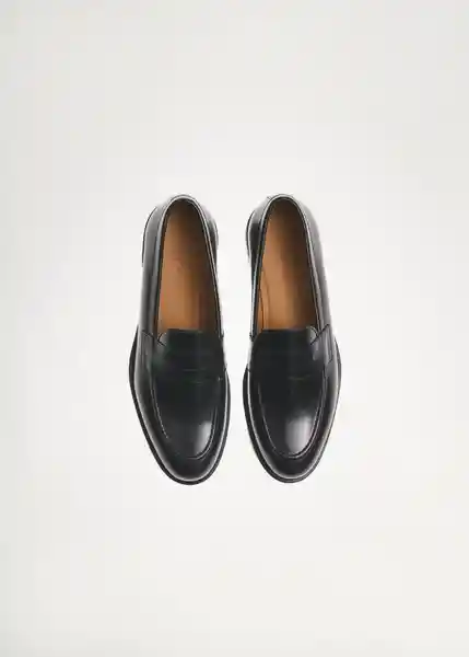 Zapatos Parismo Negro Talla 43 Hombre Mango