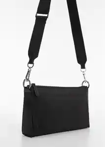 Bolso P Gina Negro Talla 99 Mujer Mango