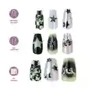 Set Uñas Postizas Serie Las Chicas Superpoderosas 03 Miniso