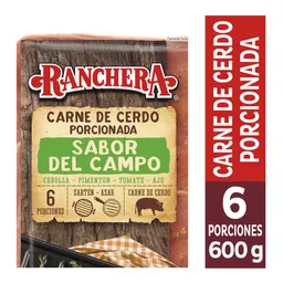 Ranchera Carne de Cerdo Porcionada Sabor del Campo