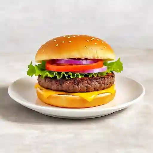 Sencilla hamburguesa