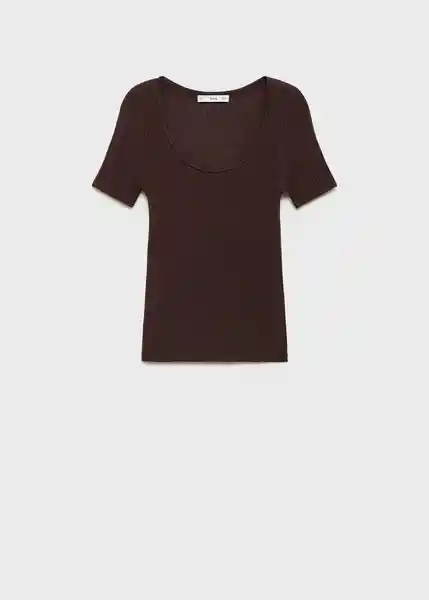 Jersey Rosae Chocolate Talla M Mujer Mango