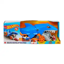 Hot Wheels Carro Coleccionable Remolque Tiburon