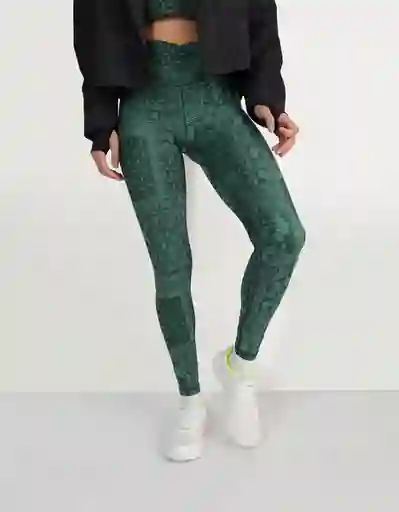 Leggings Aerie Verde Talla: SM REGULAR 5109735 American Eagle