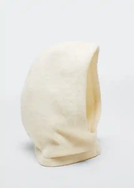 Gorro Cabli Offwhite Talla 99 Mujer Mango