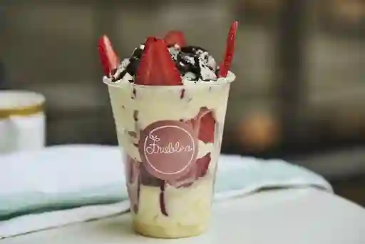 Fresas con Crema y Oreo