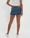 Short Mujer Azul Talla 0 400381712606 American Eagle