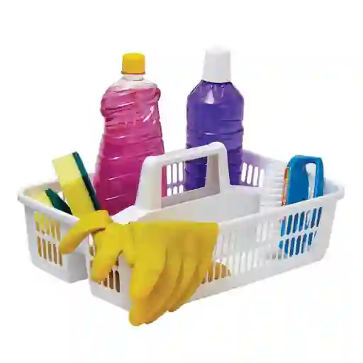 Vanyplas Organizador de Aseo Blanco